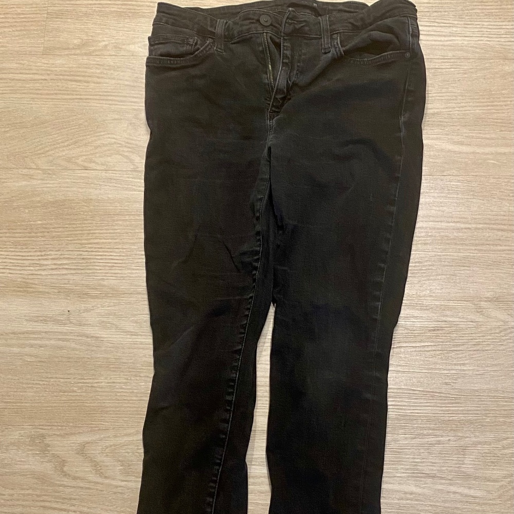Joe's Skinny Black Ankle Jeans Size 31